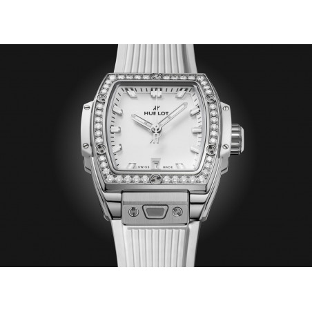 Spirit of Big Bang Steel White Diamonds 32 mm