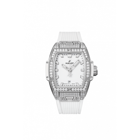 Spirit of Big Bang Steel White Pavé 32 mm