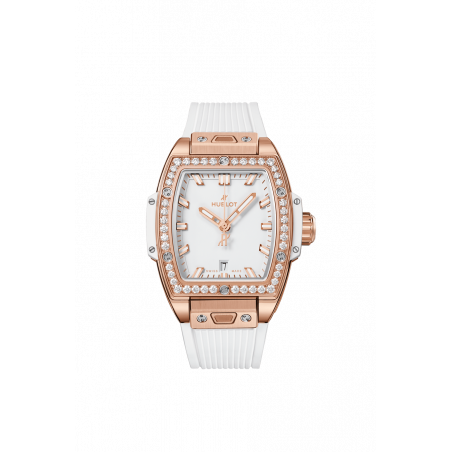 Spirit of Big Bang King Gold White Diamonds 32 mm