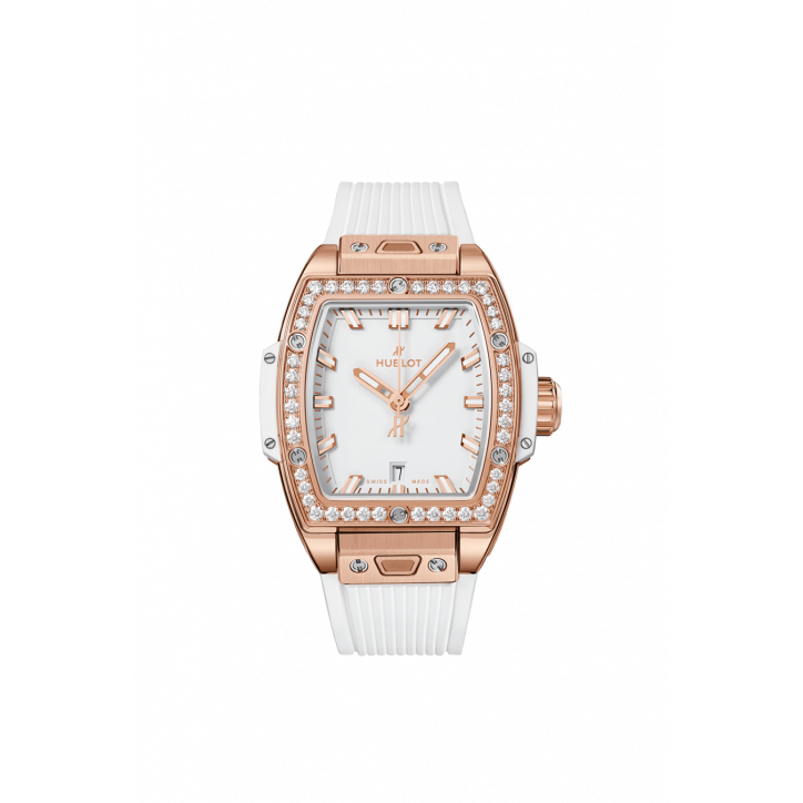 Spirit of Big Bang King Gold White Diamonds 32 mm