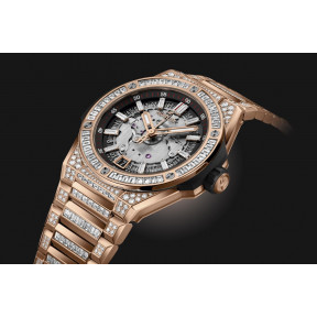 Big Bang Integrated Time Only King Gold Jewellery 40 mm