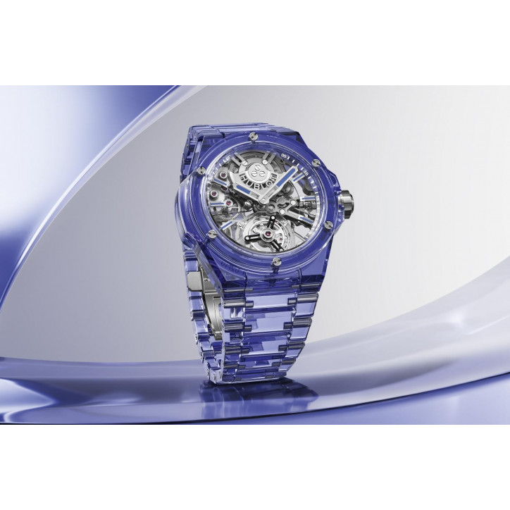 Big Bang Integrated Tourbillon Full Blue Sapphire 43 mm