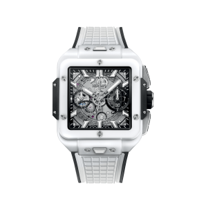 Square Bang Unico White Ceramic 42 mm