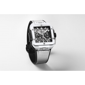 Square Bang Unico White Ceramic 42 mm