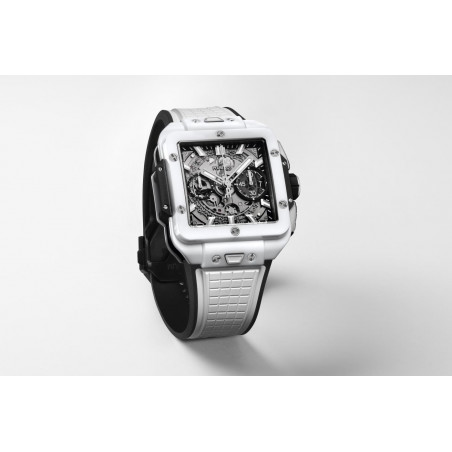 Square Bang Unico White Ceramic 42 mm