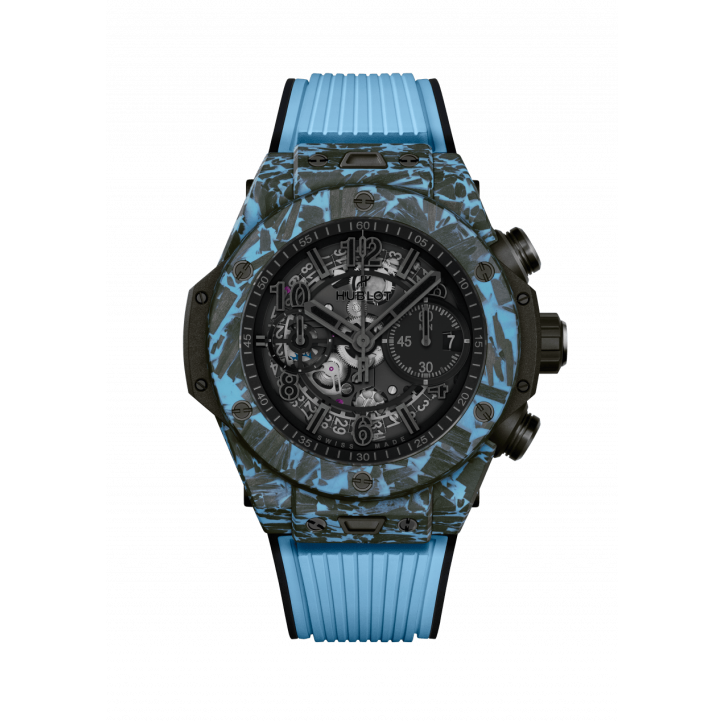 Big Bang Unico Carbon Sky Blue 44 mm