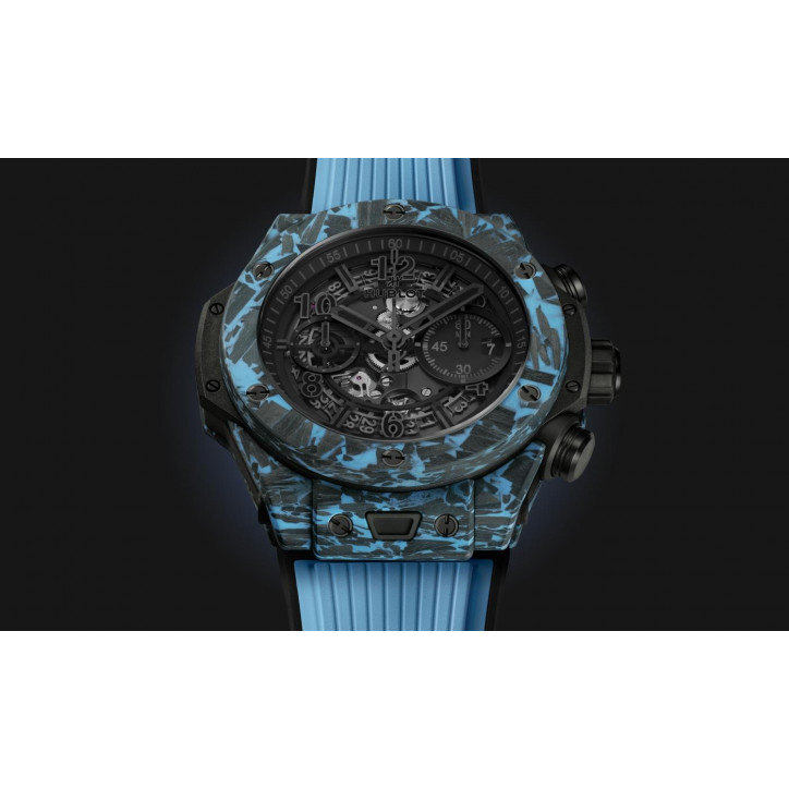 Big Bang Unico Carbon Sky Blue 44 mm