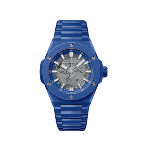 Big Bang Integrated Time Only Blue Indigo Ceramic 40 mm