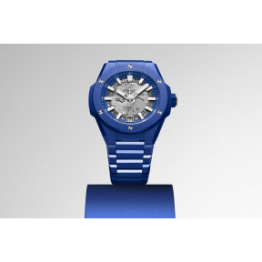 Big Bang Integrated Time Only Blue Indigo Ceramic 40 mm