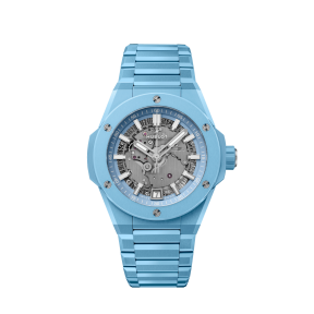 Big Bang Integrated Time Only Sky Blue Ceramic 40 mm