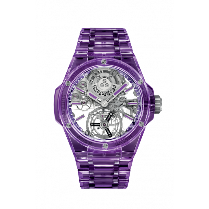 Big Bang Integrated Tourbillon Full Purple Sapphire 43 mm