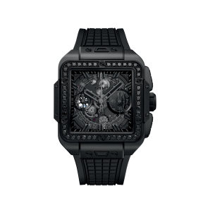 Square Bang Unico All Black Diamonds 42 mm