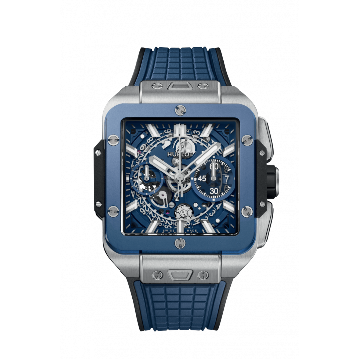 Square Bang Unico Titanium Blue Ceramic 42 mm