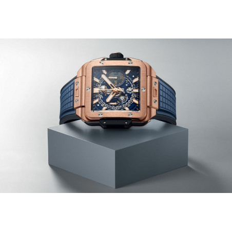 Square Bang Unico King Gold Blue 42 mm