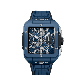 Square Bang Unico Blue Ceramic 42 mm