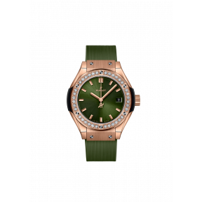 Classic Fusion King Gold Green Diamonds 29 mm