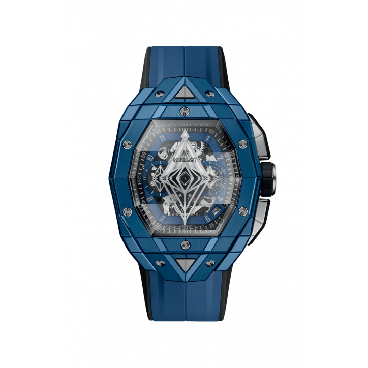 Spirit of Big Bang Sang Bleu Blue Ceramic 42 mm