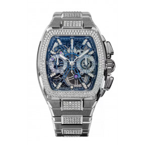 Metropolitan Chrono Titanium Blue SQLT/Diamond