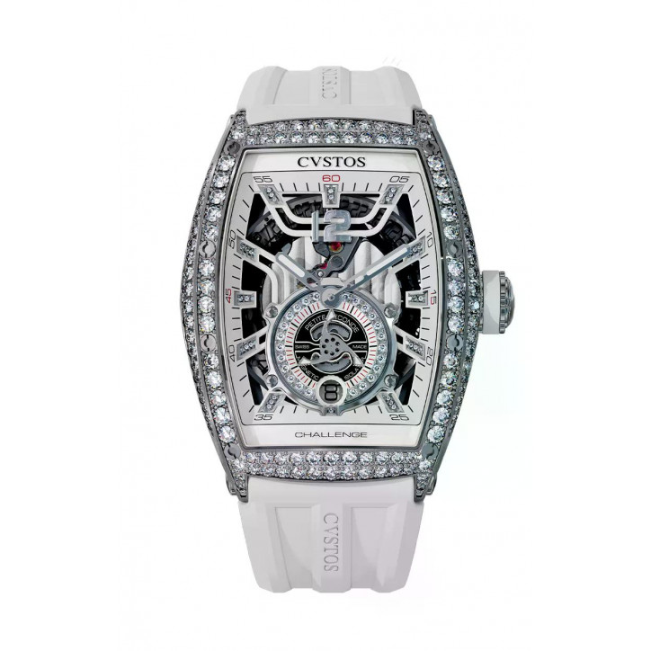 Jetliner PS Thirty6 Steel 2 Row/White Dial Diamonds