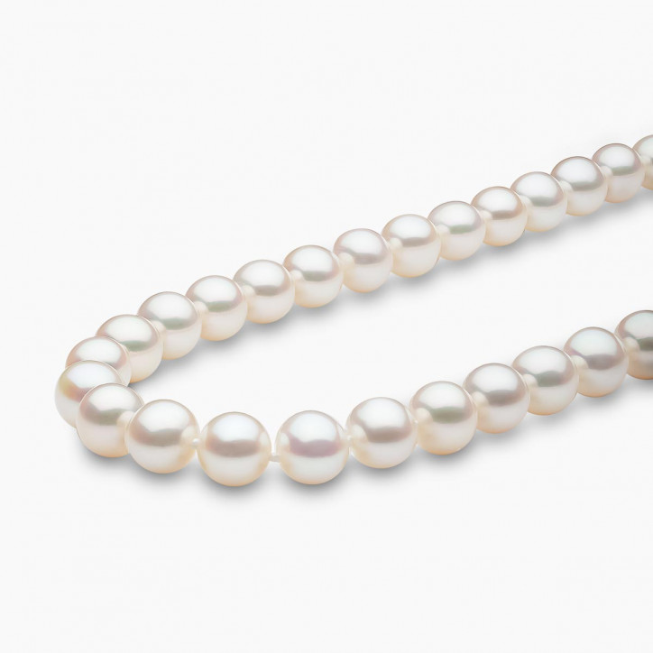 Classic 18K Gold Freshwater Pearl Necklace