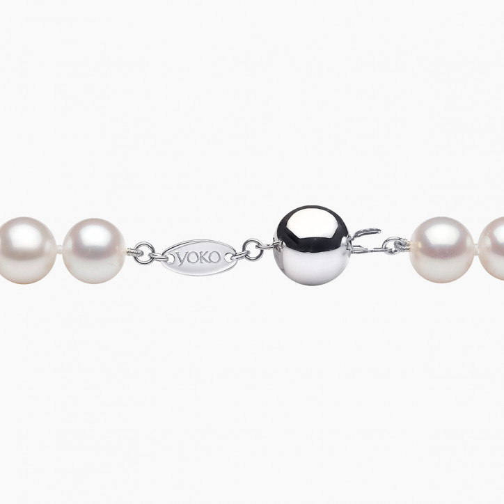 Classic 18K Gold Freshwater Pearl Necklace