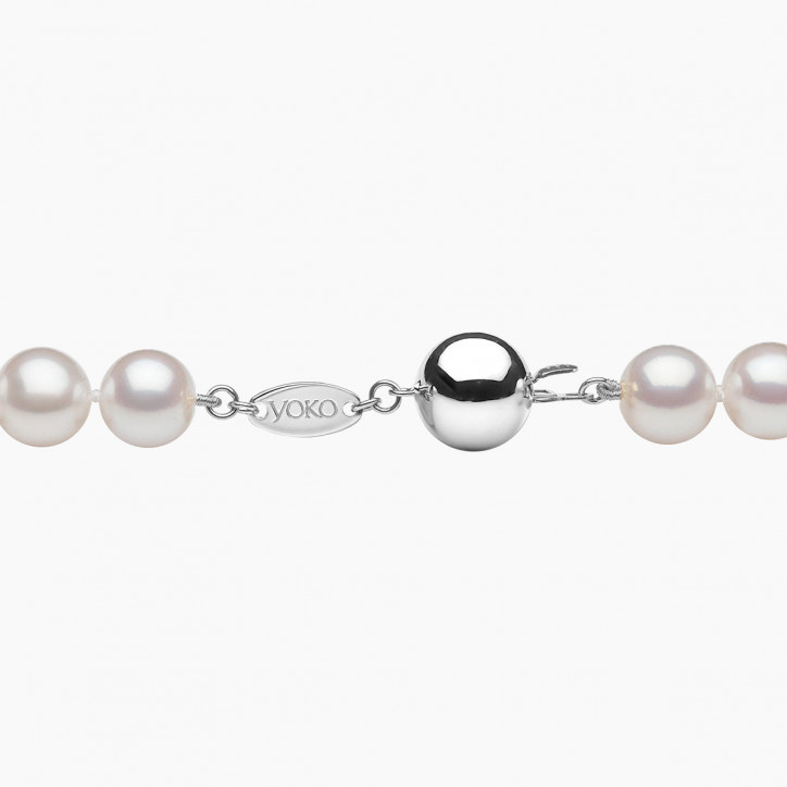 Classic 18K Gold Freshwater Pearl Necklace