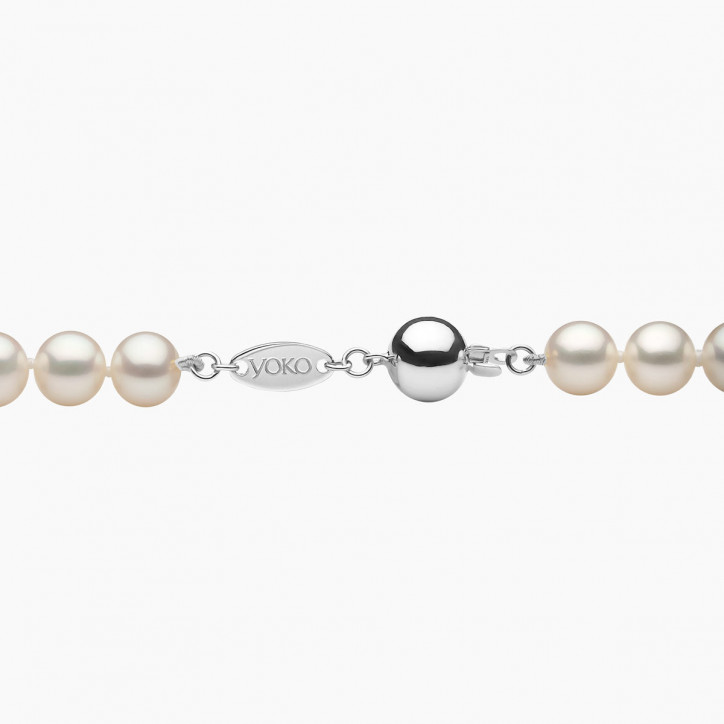 Classic 18K Gold Freshwater Pearl Necklace