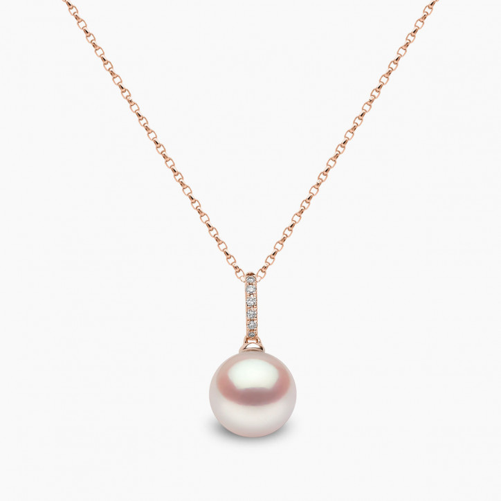 Classic 18K Gold Freshwater Pearl Pendant