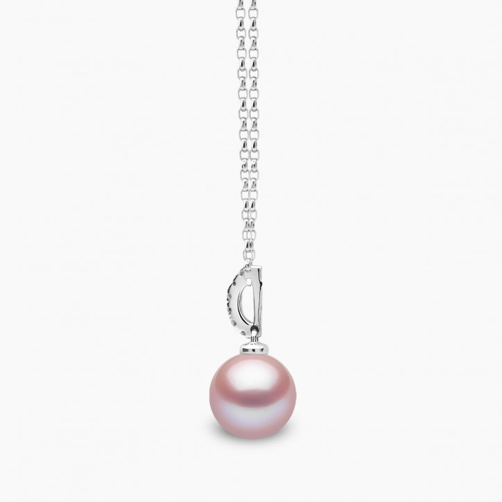 Classic 18K Gold Freshwater Pearl Pendant