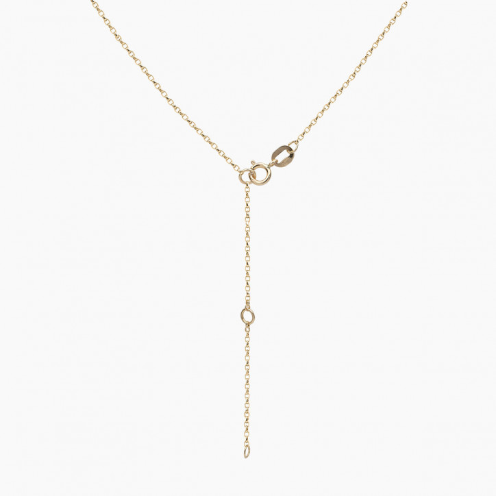 Classic 18K Gold Akoya Pearl and 0.10ct Diamond Pendant