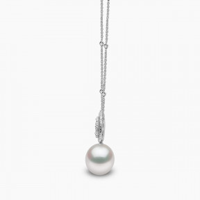 Starlight 18K Gold South Sea Pearl and Diamond Spotlight Pendant