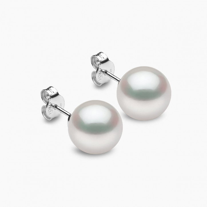 Classic 18K Gold South Sea Pearl Stud Earrings