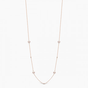 Classic 18K Gold Akoya Pearl Necklace