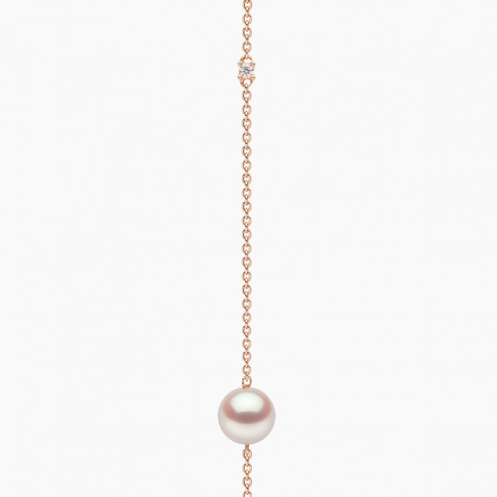 Classic 18K Gold Akoya Pearl Necklace