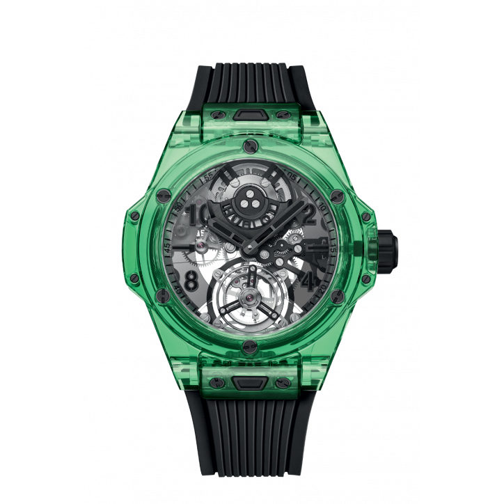 Big Bang Tourbillon Automatic Green Saxem 44 mm