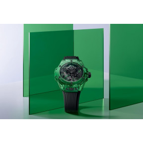 Big Bang Tourbillon Automatic Green Saxem 44 mm