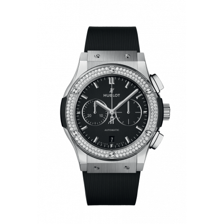 Classic Fusion Chronograph Titanium Diamonds 42 mm