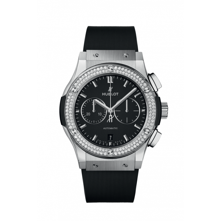 Classic Fusion Chronograph Titanium Diamonds 42 mm