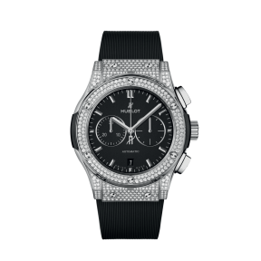 Classic Fusion Chronograph Titanium Pavé 42 mm