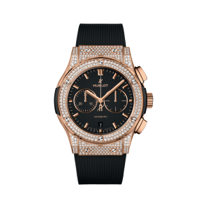 Classic Fusion Chronograph King Gold Pavé 42 mm