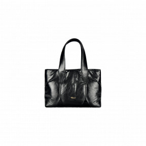 Diamond mini puffer tote bag