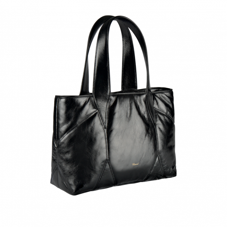 Diamond puffer tote bag