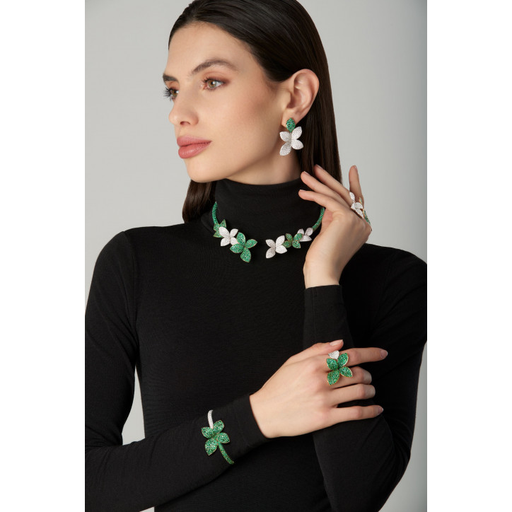 GIARDINI SEGRETI GREEN SOUL EARRINGS