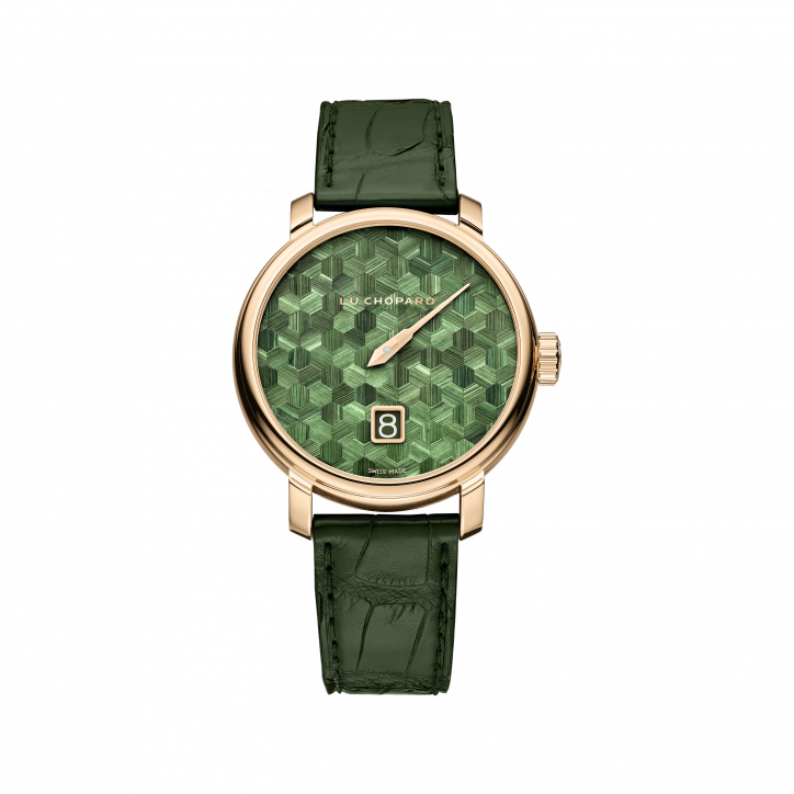 L.U.C QUATTRO SPIRIT 25 STRAW MARQUETRY EDITION