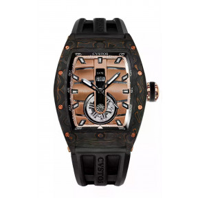 Twin-Time Carbon/Oro Dial
