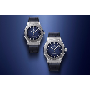 Classic Fusion Titanium Deep Blue 45 mm