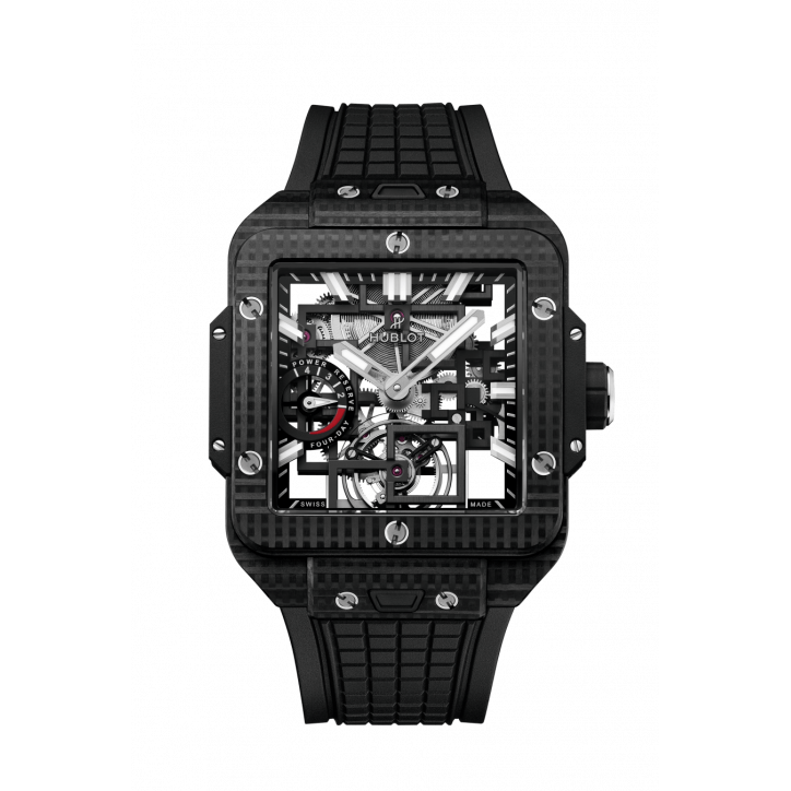 Square Bang Tourbillon 4-Day power Reserve 3D Carbon 42 mm