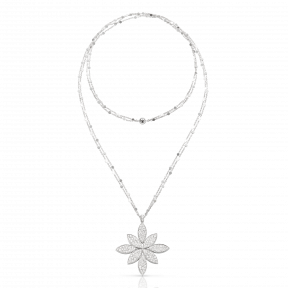 GHIRLANDA LUCE DI LOTO NECKLACE