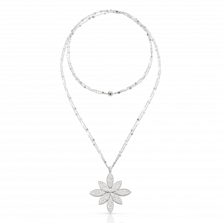 GHIRLANDA LUCE DI LOTO NECKLACE