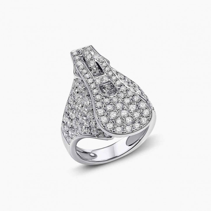 Zyyp 18K Gold and Diamond Ring Zyyp 18K Gold and Diamond Ring
